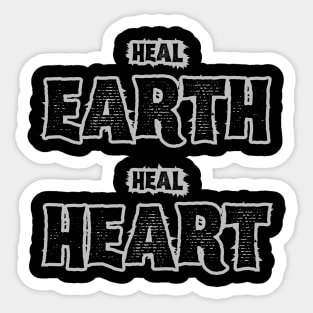 HEAL'EM BOTH Sticker